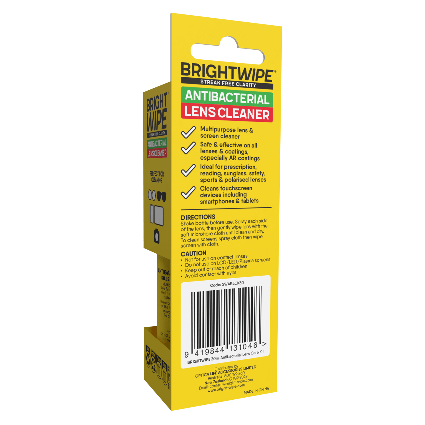 Antibacterial Lens Cleaning Kit