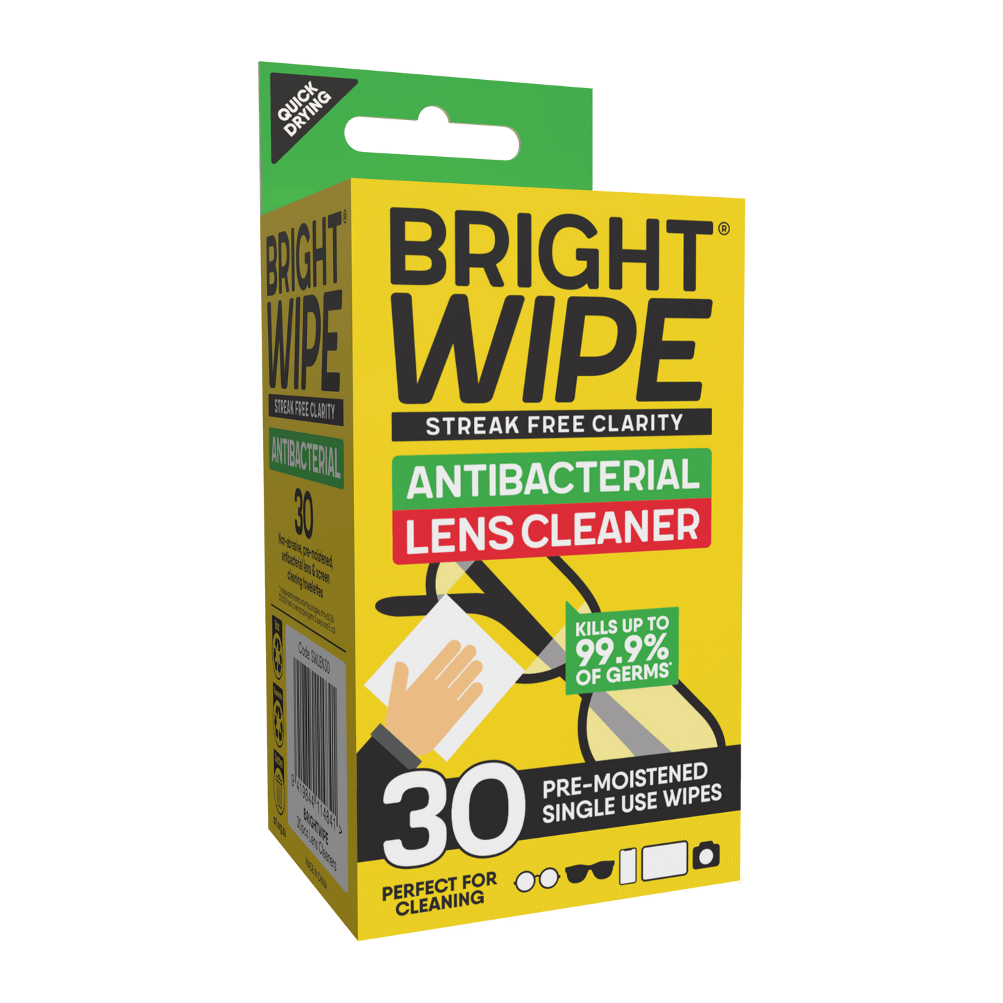 BRIGHTWPE 30 Pack Wipes