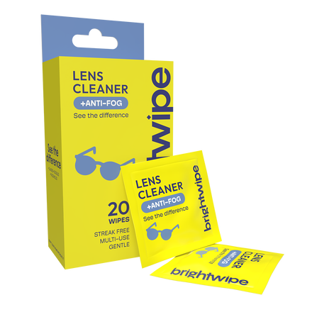 Brightwipe Anti-Fog Lens Cleaner 20 pack