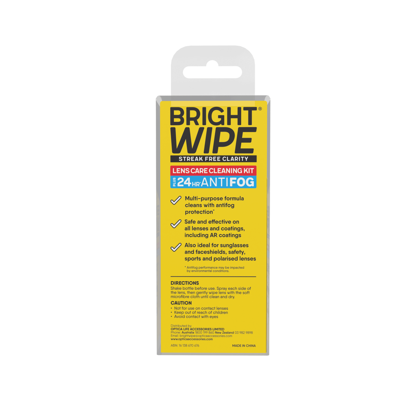 Anti-Fog Spray