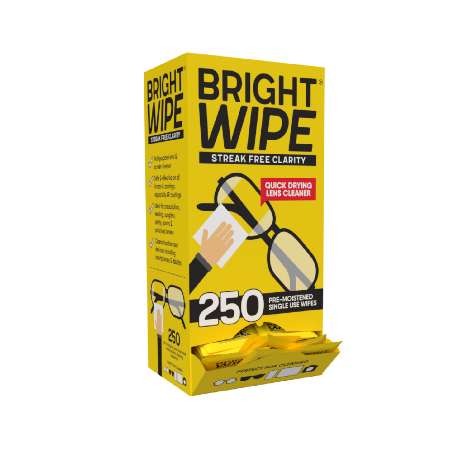 BRIGHTWPE 250 Pack Wipes