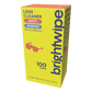 Brightwipe Safety Anti-Fog Lens Cleaning Wipes 100 pack