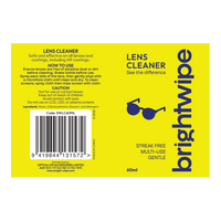 Brightwipe Alcohol-Free Lens Cleaner Spray 60ml
