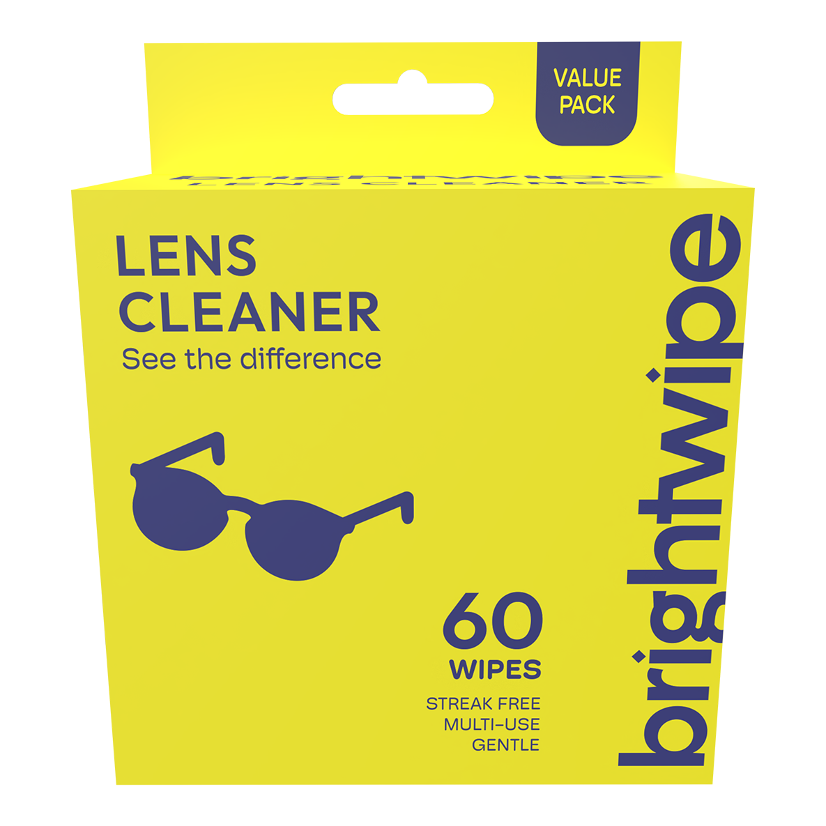 Brightwipe Lens Cleaner 60 pack