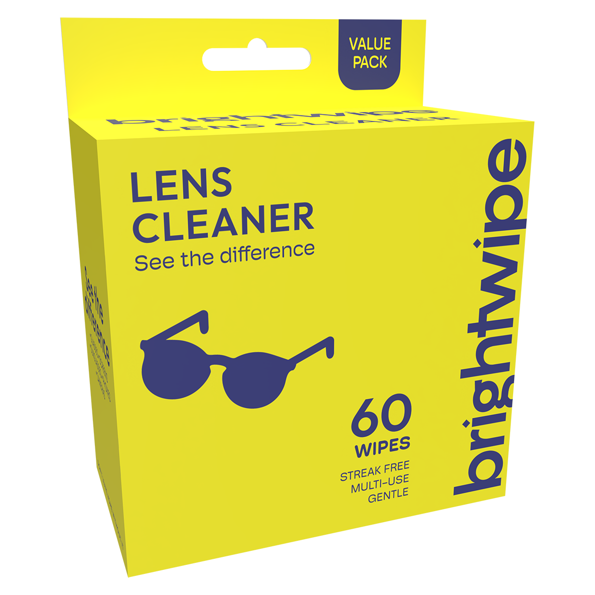 Brightwipe Lens Cleaner 60 pack