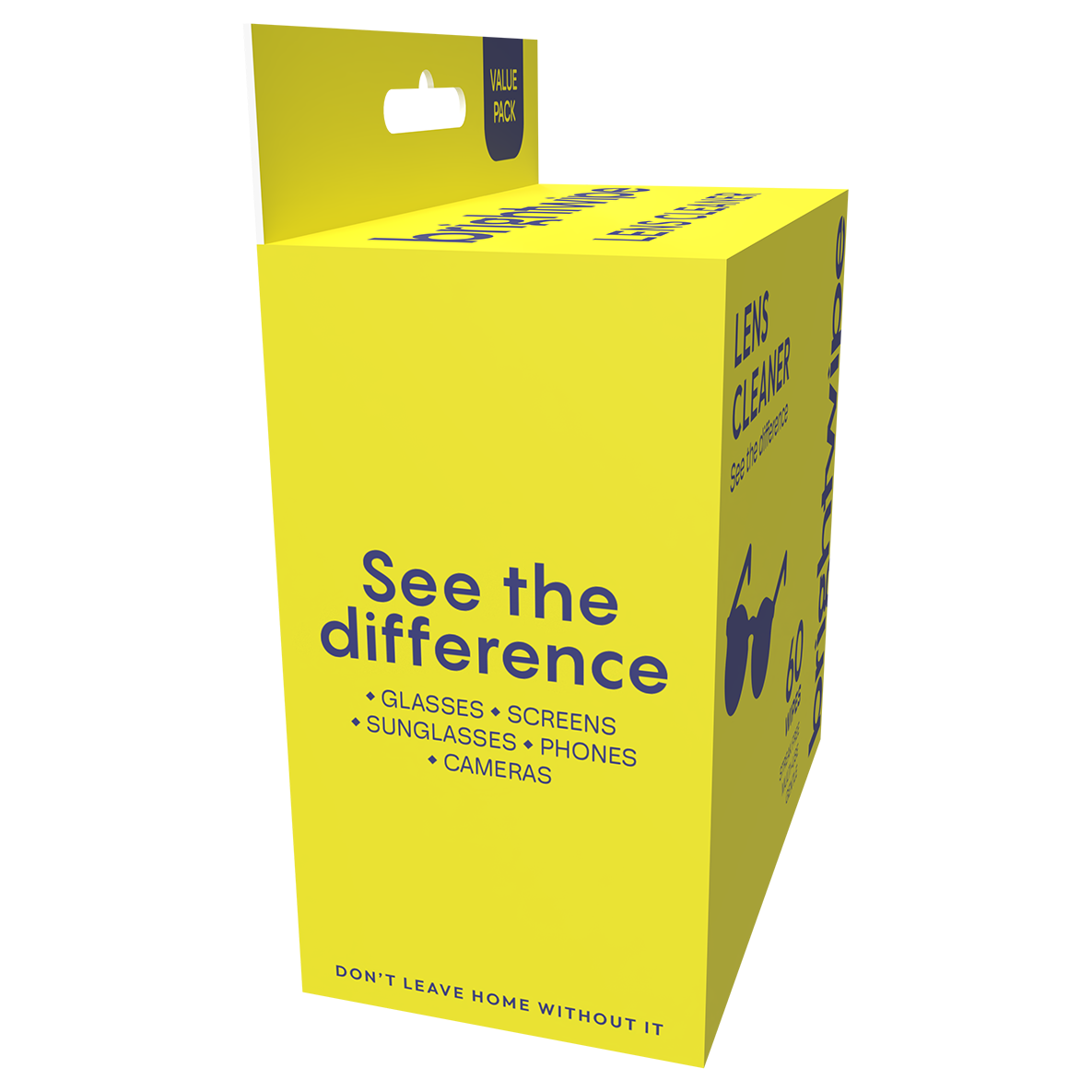 Brightwipe Lens Cleaner 60 pack
