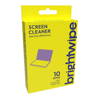Brightwipe Screen Cleaner Wipes 10 Pack