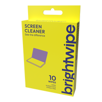 Brightwipe Screen Cleaner Wipes 10 Pack
