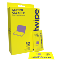Brightwipe Screen Cleaner Wipes 50 Pack