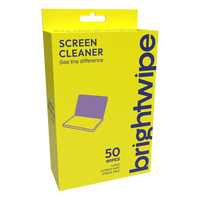Brightwipe Screen Cleaner Wipes 50 Pack