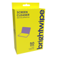 Brightwipe Screen Cleaner 50 pack
