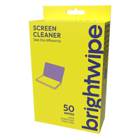 Brightwipe Screen Cleaner Wipes 50 Pack